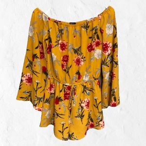 XS off the shoulder romper